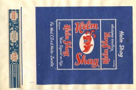 Helm, Wed.C.D van den Zwolle Helm Shag 50/f0.25 + opc 7.5 ct cb Helm, Wed.C.D van den Zwolle Helm Shag 50/f0.25 + opc 7.5 ct cb