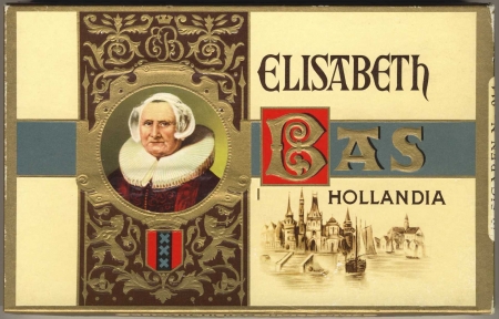 E.B. Hollandia 10 sigaren doos R E.B. Hollandia 10 sigaren doos R