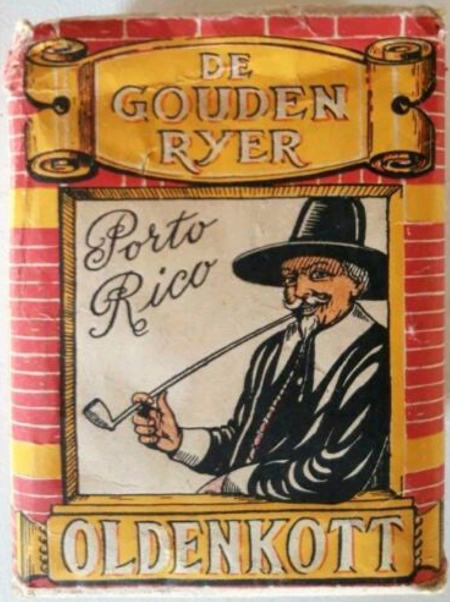 DE GOUDEN RYER - PORTO RICO pakje tabak 50 gram F DE GOUDEN RYER - PORTO RICO pakje tabak 50 gram F