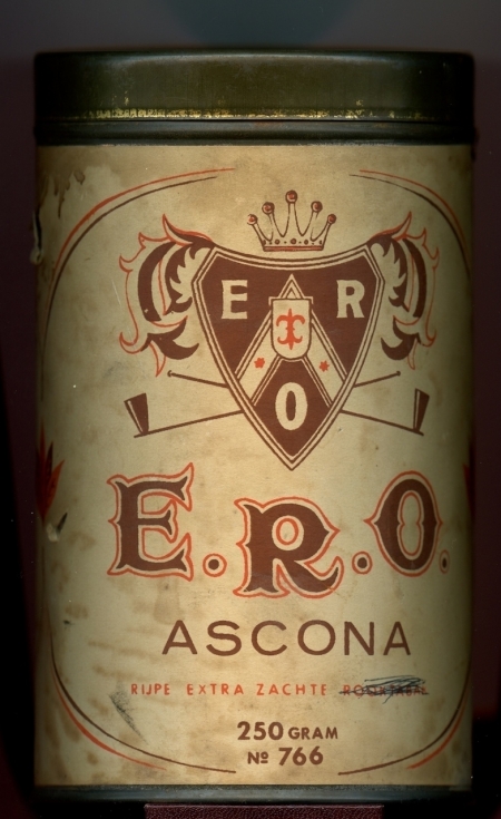 E.R.O. Ascona 250 gr. Rook Tabak rond R. E.R.O. Ascona 250 gr. Rook Tabak rond R.