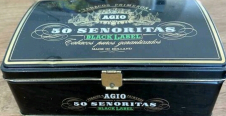 Black Label 50 sigaren blik M Black Label 50 sigaren blik M