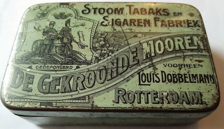 DE GEKROONDE MOOREN blik 50 gram M DE GEKROONDE MOOREN blik 50 gram M