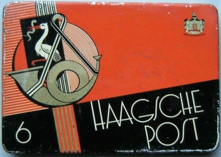HAAGSCHE POST - No 6 sigaren blik M HAAGSCHE POST - No 6 sigaren blik M