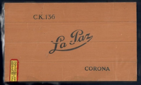 La Paz CK 136 Corona kist met 25 stuks L La Paz CK 136 Corona kist met 25 stuks L