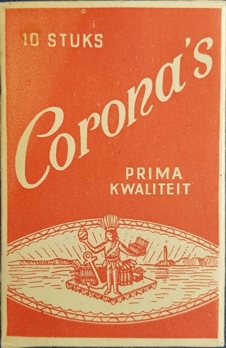 CORONA'S doos 10 st banderolnr. 1369  M