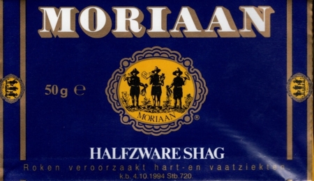 Moriaan 50 gram Halfzware Shag R Moriaan 50 gram Halfzware Shag R