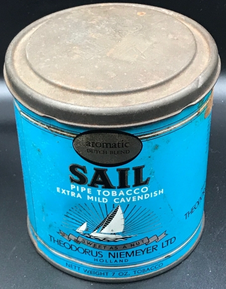 Sail pipe tobacco 200 gr ronde blik R Sail pipe tobacco 200 gr ronde blik R