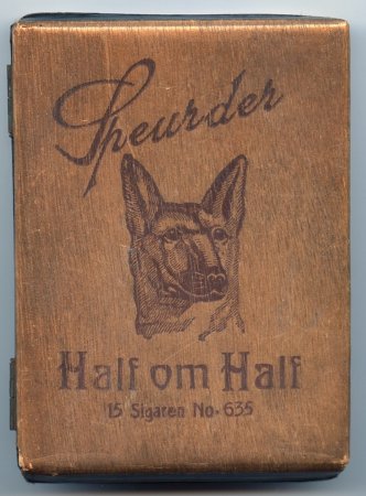 Speurder Half om Half 15 sigaren No 635 R Speurder Half om Half 15 sigaren No 635 R