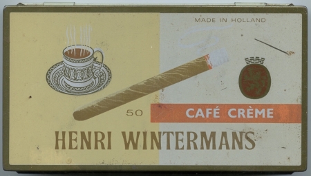 Cafe Creme 50 cigars blik R Cafe Creme 50 cigars blik R
