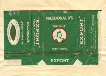 Macdonald's Gold Standard Export Macdonald's Gold Standard Export