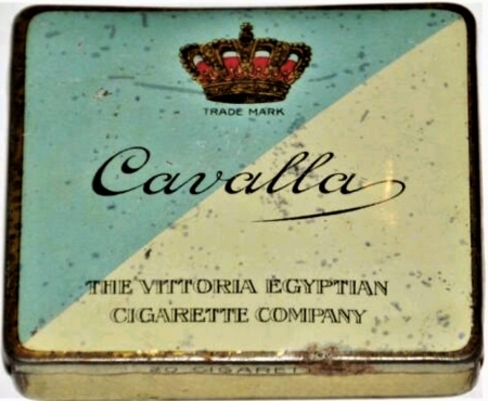 Vittoria Egyptian Cigarette Compagny - Rotterdam CAVALLA MP Vittoria Egyptian Cigarette Compagny - Rotterdam CAVALLA MP