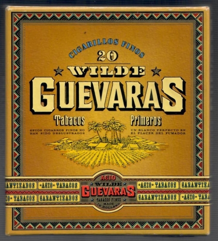 Wilde Guevaras - doosje met 20 sigaartjes ƒ 5,50 L Wilde Guevaras - doosje met 20 sigaartjes ƒ 5,50 L