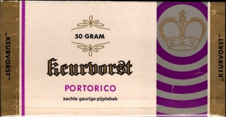 Keurvorst Portorico Pijptabak 50 gram pakje L Keurvorst Portorico Pijptabak 50 gram pakje L