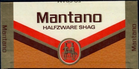 Mantano half zware shag 50 gram L Mantano half zware shag 50 gram L