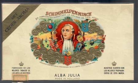 Alba Julia doos met 10 sigaren ƒ 8,90 L Alba Julia doos met 10 sigaren ƒ 8,90 L