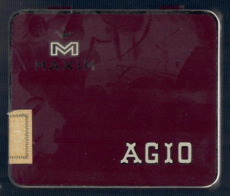 Maxim - blikje voor 20 sigaartjes ƒ 2,20 L Maxim - blikje voor 20 sigaartjes ƒ 2,20 L