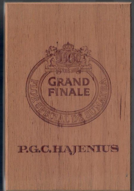 Grand Finale - Assrtimentkist met 3 verschillende sigaren  L