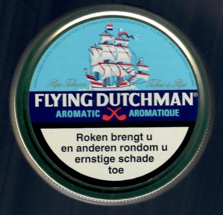 Flying Dutchman -blikje voor 50 gram pijptabak  L