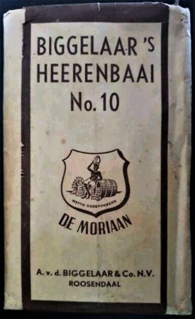 HEERENBAAI-No 10 250 gram prijs f1,50 banderol 2650 MP HEERENBAAI-No 10 250 gram prijs f1,50 banderol 2650 MP