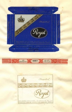 Royal 20/f0.25 + 1.5 ct accijns 1867 Royal 20/f0.25 + 1.5 ct accijns 1867