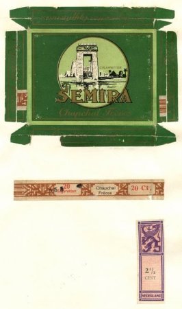 Semira 20/f0.20 + 2.5 ct accijns 1867 Semira 20/f0.20 + 2.5 ct accijns 1867