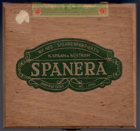Spanera - kist met 8 sigaren Spanera - kist met 8 sigaren