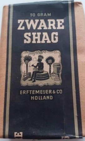 ZWARE SHAG 50 gram, prijs 45ct + opc 5,5ct ZWARE SHAG 50 gram, prijs 45ct + opc 5,5ct