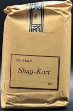 Shag - Kort 250 gram f1.00 banderol 511  R
